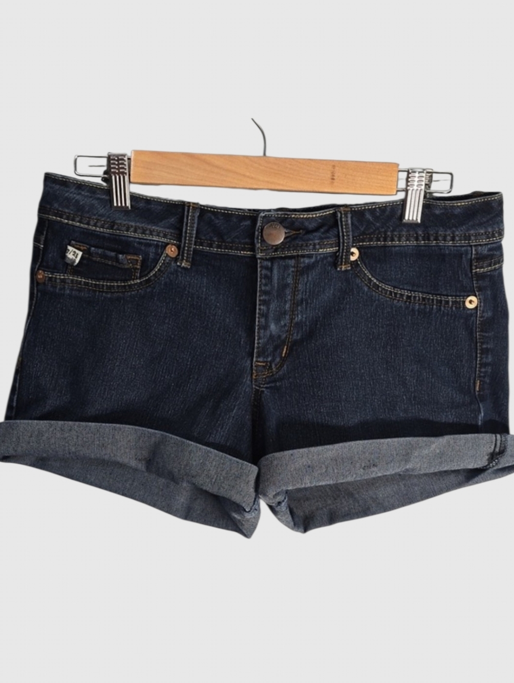 17/21 Exclusive Denim shorts women's size  10 blue Classic denim jean shorts